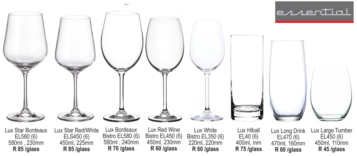 Essential Bistro Wine Glasses